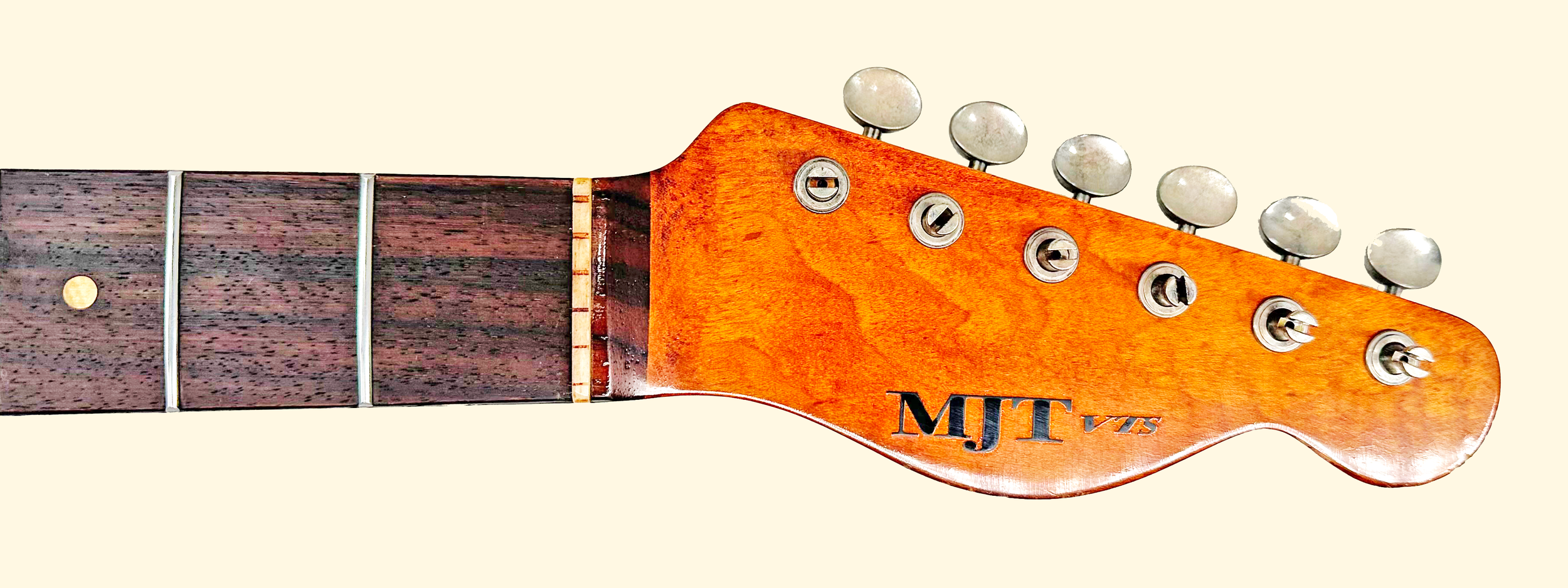 Dark Amber MJT VTS Neck — MJT Aged Guitars
